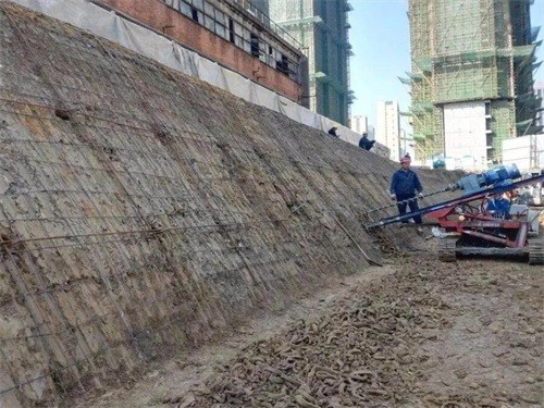 左云建筑边坡支护