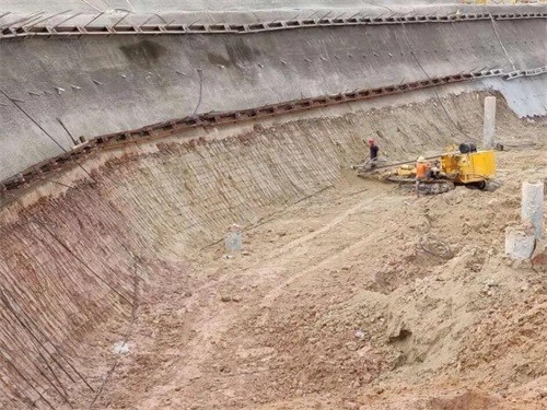 左云基坑边坡加固